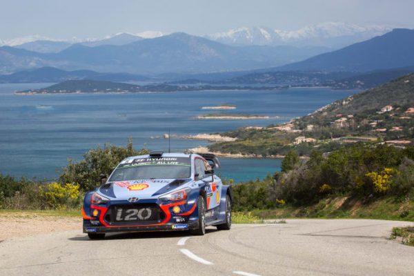 Hyundai Motorsport på pallen i Tour de Corse